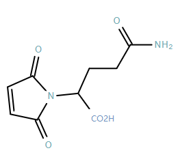 5-Amino-2-maleimido-5-oxopentanoic acid