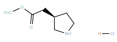 (R)-Methyl 2-(pyrrolidin-3-yl)acetate hydrochloride