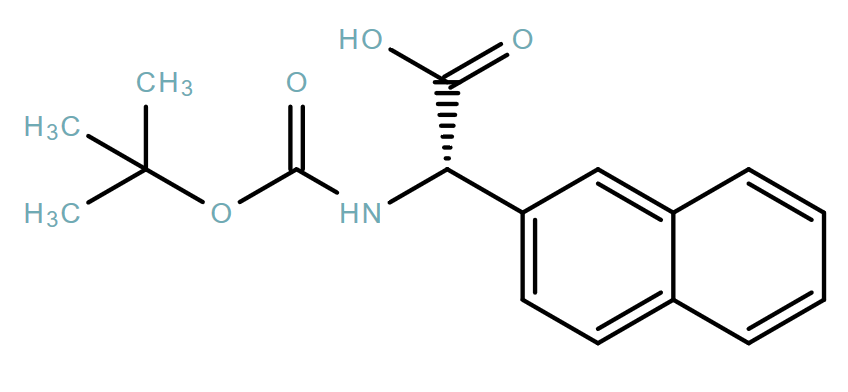 (S)-2-((tert-Butoxycarbonyl)amino)-2-(naphthalen-2-yl)aceticacid