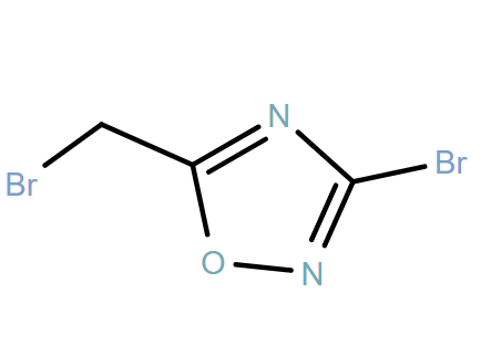 3-Bromo-5-(bromomethyl)-1,2,4-oxadiazole