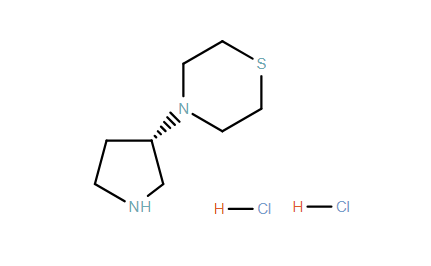 Thiomorpholine, 4-(3S)-3-pyrrolidinyl-dihydrochloride