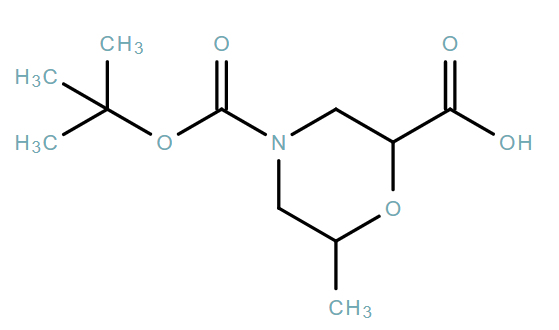 4-[(tert-Butoxy)carbonyl]-6-methylmorpholine-2-carboxylic acid