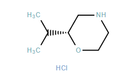 Morpholine, 2-(1-methylethyl)-, hydrochloride, (2R)-