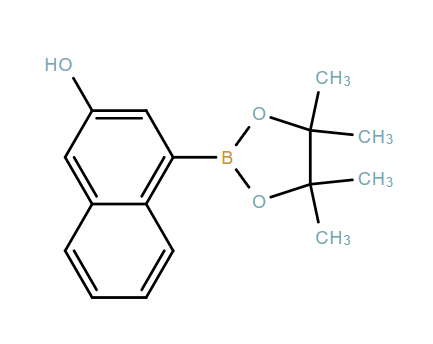 4-(4,4,5,5-Tetramethyl-1,3,2-dioxaborolan-2-yl)naphthalen-2-ol