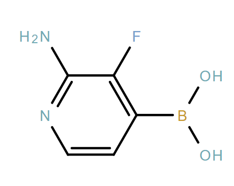 (2-Amino-3-fluoropyridin-4-yl)boronicacid