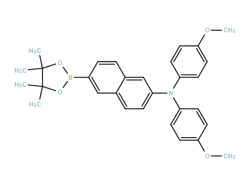 N,N-Bis(4-methoxyphenyl)-6-(4,4,5,5-tetramethyl-1,3,2-dioxaborolan-2-yl)naphthalen-2-amine
