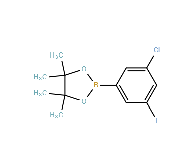 2-(3-Chloro-5-iodophenyl)-4,4,5,5-tetramethyl-1,3,2-dioxaborolane