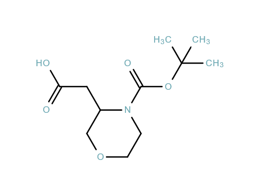 4-Boc-3-morpholineacetic acid