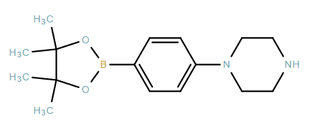 1-(4-(4,4,5,5-Tetramethyl-1,3,2-dioxaborolan-2-yl)phenyl)piperazine