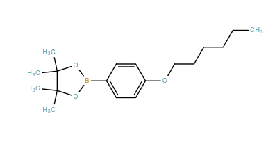 2-[4-(Hexyloxy)phenyl]-4,4,5,5-tetramethyl-1,3,2-dioxaborolane